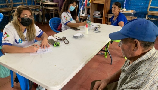 Lotería realizó brigada médica en cantón El Sunzal