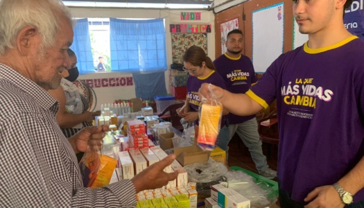 Lotería llevó su brigada médica a Tonacatepeque