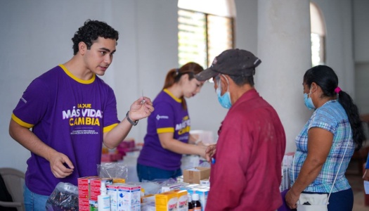Panchimalco recibe jornada médica gracias a la Lotería